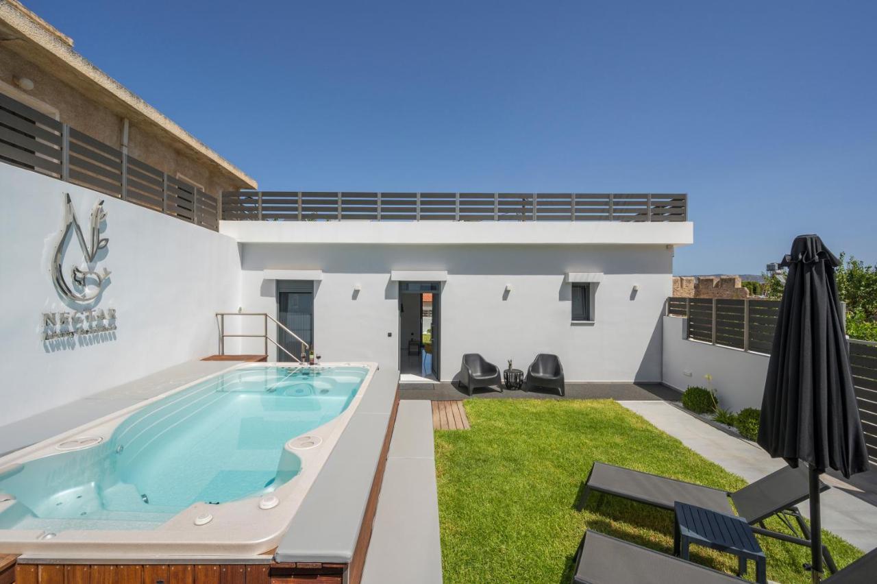Nectar Luxury Residence Kíssamos Eksteriør bilde